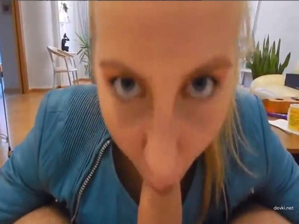 Homemade blowjob girl